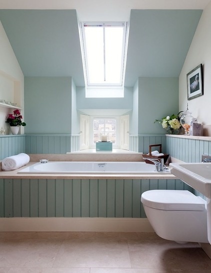 Transitional Bathroom by Robertson Lindsay Interiors