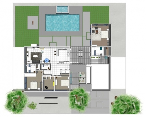 Floor Plan by H3K Design