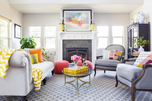 Living Room by Leslie Harris-Keane Interior Design