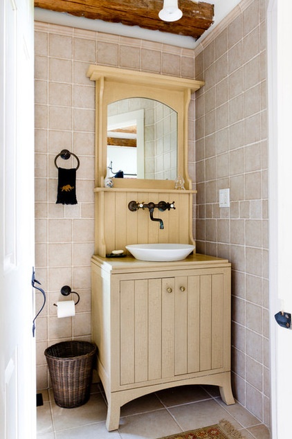 Farmhouse Bathroom by Rikki Snyder