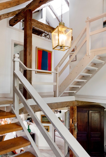 Farmhouse Staircase by Rikki Snyder