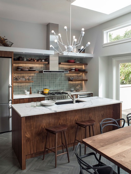 Contemporary Kitchen by Hart Wright Architects, AIA