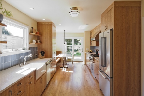 Transitional Kitchen by Howells Architecture + Design, LLC