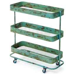 Industrial Bar Carts by Custom Furniture World