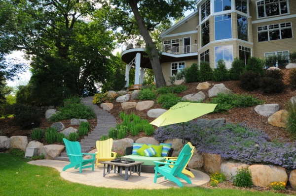 Contemporary Landscape by NRD Landscape Design Inc.