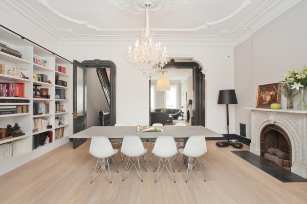 Contemporary Dining Room by Jensen C. Vasil Architect PC