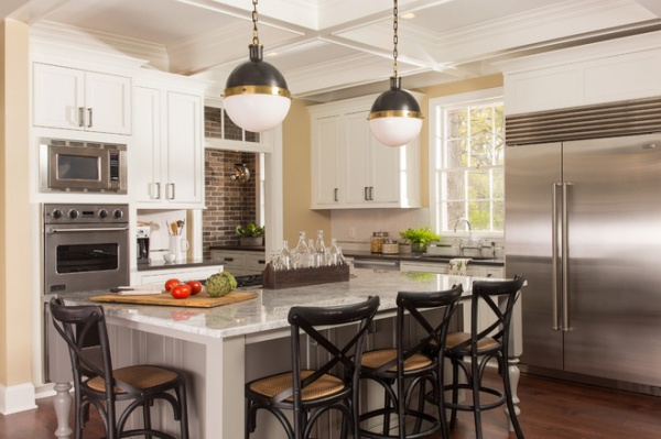 Transitional Kitchen by Renewal Design-Build