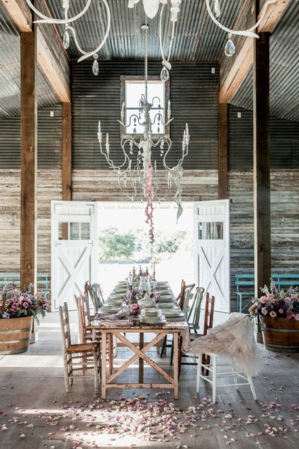 Eclectic Dining Room by Amy Neunsinger