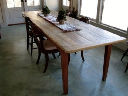 Farmhouse Dining Tables by ECustomFinishes