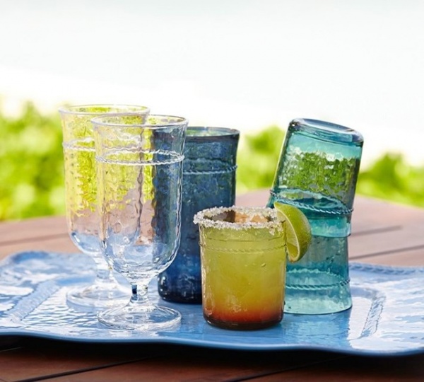 Contemporary Everyday Glassware by Pottery Barn