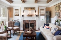 What Goes With a Redbrick Fireplace?