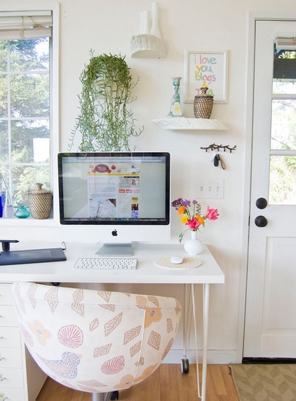 Farmhouse Home Office by Going Home To Roost