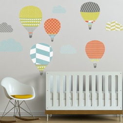 Modern Nursery Decor by The Lovely Wall Company LLC