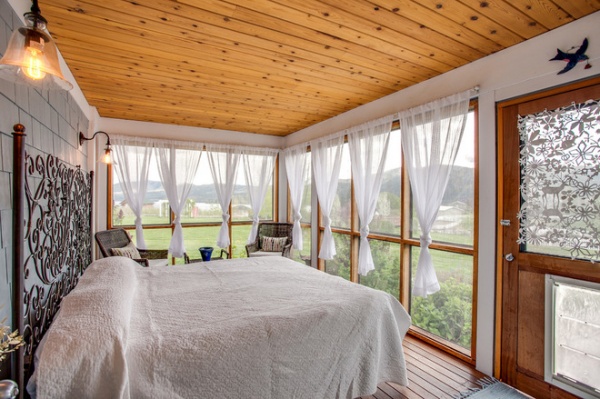 Farmhouse Bedroom by Travis Knoop Photography