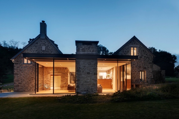 Farmhouse Exterior by van Ellen + Sheryn Architects