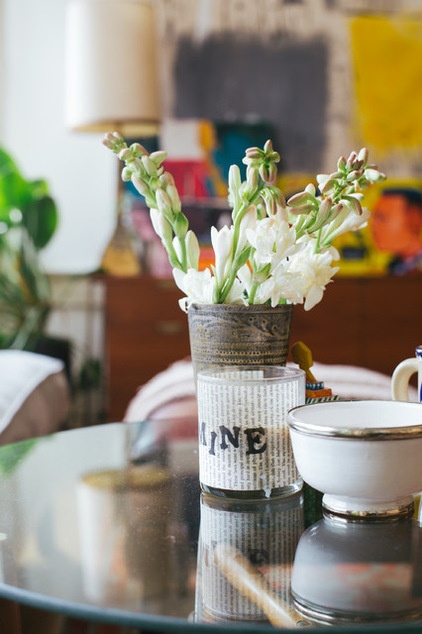 Eclectic Living Room by Nanette Wong