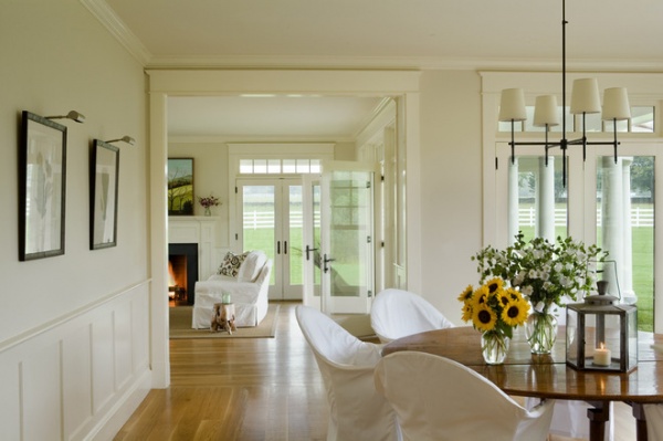 Traditional Living Room by Aquidneck Properties