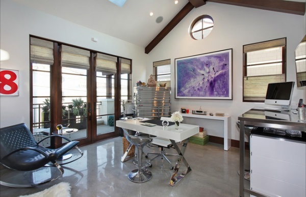 Contemporary Home Office by Cantoni Irvine