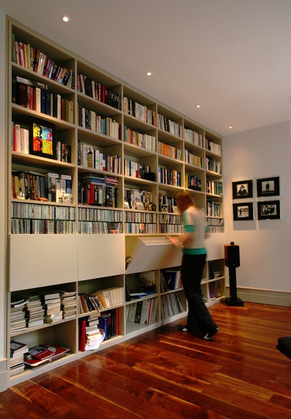 Contemporary Family Room by naganjohnson architects