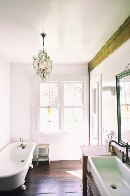 Farmhouse Bathroom by Michelle Pattee