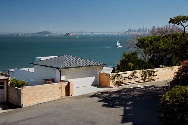 Contemporary Garage And Shed by Jeff King & Company