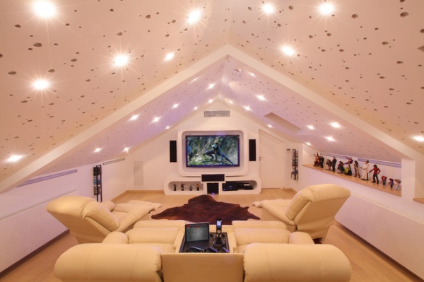 Modern Home Theater by Elytronic