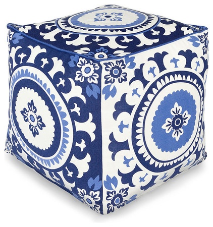 Transitional Ottomans And Cubes by Bliss Home & Design