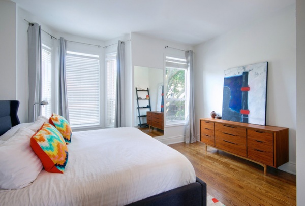 Contemporary Bedroom by Andrew Snow Photography