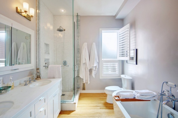 Contemporary Bathroom by Andrew Snow Photography