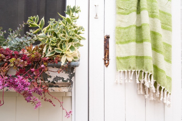 Eclectic Patio by Adrienne DeRosa