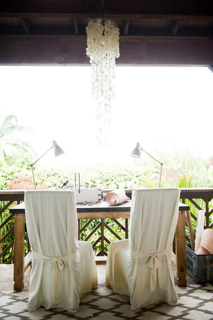 Beach Style Deck by Ashley Camper Photography