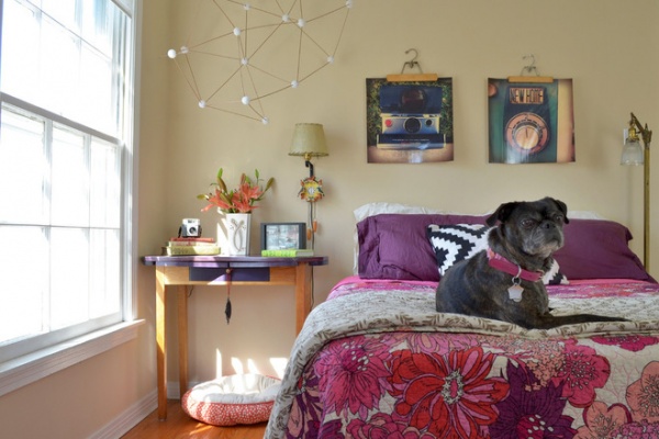 Eclectic Bedroom by Sarah Greenman