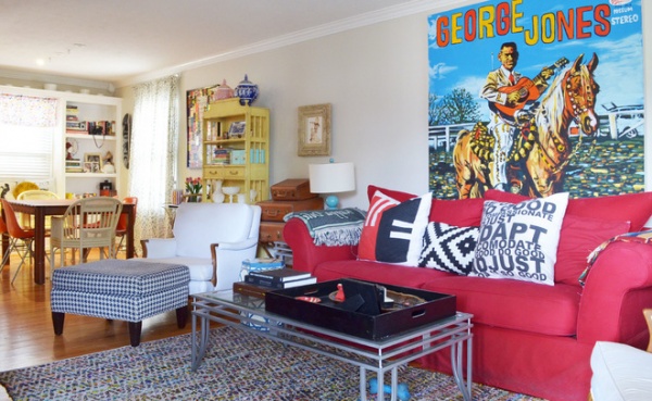 Eclectic Living Room by Sarah Greenman