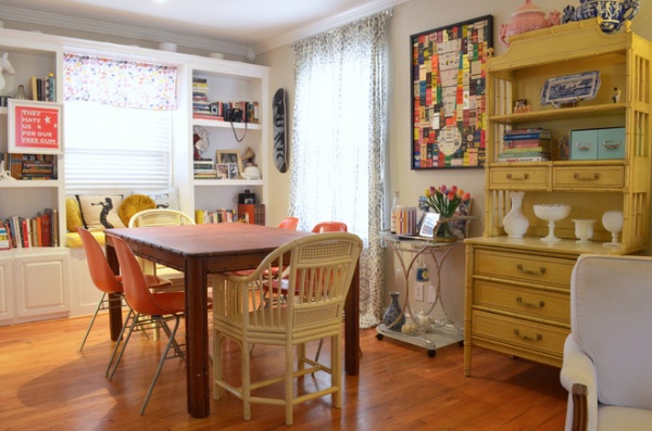 Eclectic Dining Room by Sarah Greenman