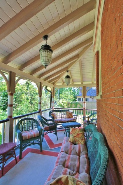 Traditional Porch by CWI Builders