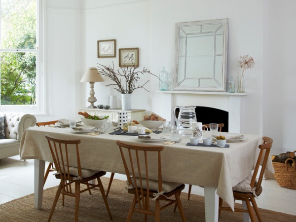 Farmhouse Dining Room by rigby & mac