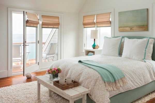 Beach Style Bedroom by LeBlanc Design