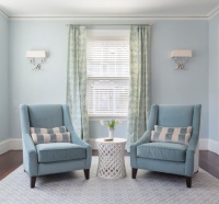 Room of the Day: Wrapped in Blues and Silvery Hues