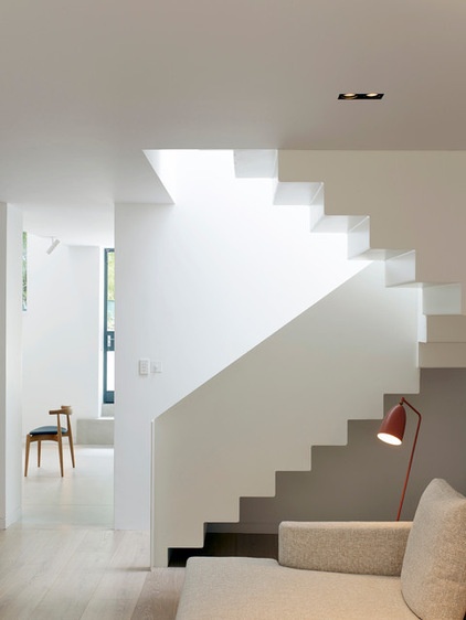 Contemporary Staircase by Stiff and Trevillion