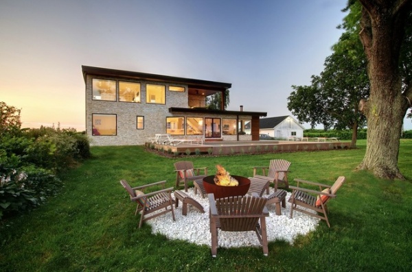 Contemporary Patio by Andrew Snow Photography