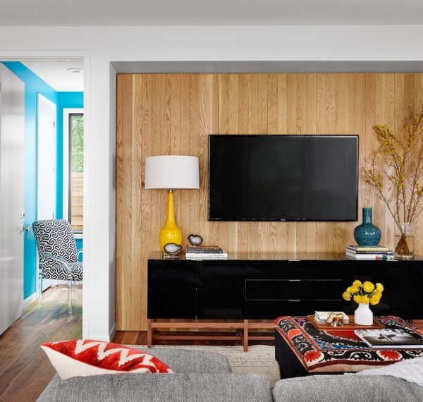 Midcentury Living Room by Stuart Sampley Architect