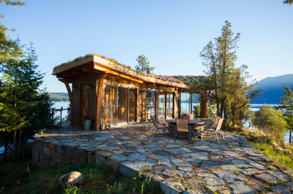 Rustic Landscape by Jon R. Sayler, Architect AIA PS