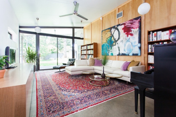 Midcentury Living Room by Sarah Stacey Interior Design