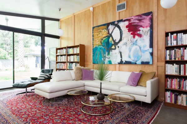 Midcentury Living Room by Sarah Stacey Interior Design