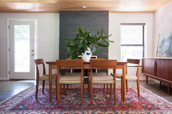 Midcentury Dining Room by Sarah Stacey Interior Design