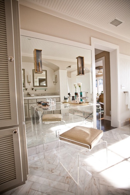 Eclectic Bathroom by Andrea May Hunter/Gatherer