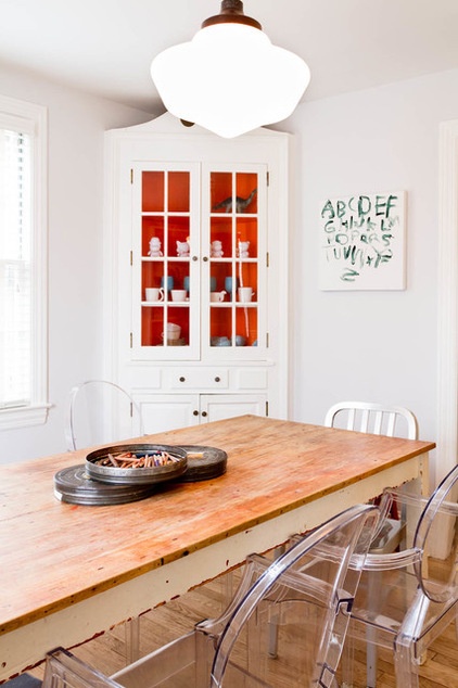 Eclectic Dining Room by Rikki Snyder