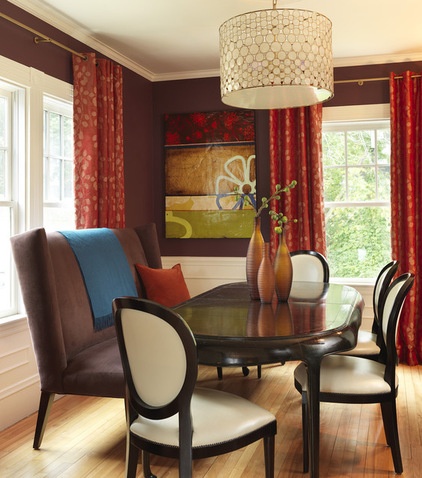 Contemporary Dining Room by Rachel Reider Interiors