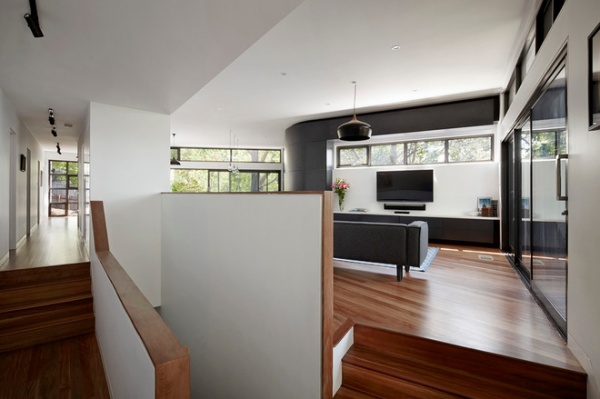 Contemporary Living Room by Adam Dettrick Architects