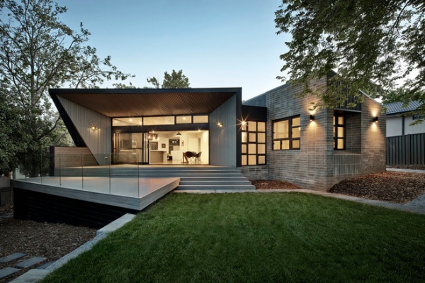 Contemporary Exterior by Adam Dettrick Architects